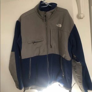 The North face zip up jacket